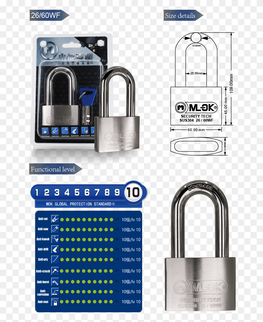 Mok Mestre Cadeado Com Chave Alike Cadeado Da Padlock, Security, Lock, Combination Lock HD PNG Download