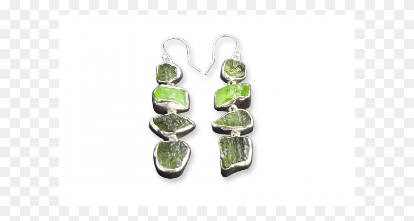 601x390 Moldavite And Green Amethyst Silver Earings Earrings, Jewelry, Accessories, Accessory Descargar Hd Png