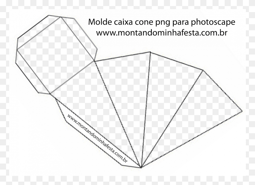 1600x1131 Molde Cone Caixa Cone Molde, Texto, Parcela Hd Png