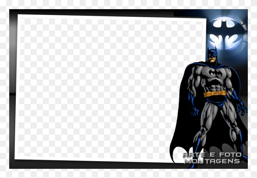 898x602 Moldura Batman Batman, Person, Human, People HD PNG Download