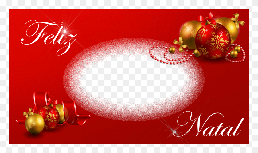 1600x900 Descargar Png Moldura Natal 2017 Com Feliz Natal E Estrelas Adorno De Navidad, Accesorios, Accesorio, Light Hd Png