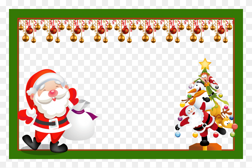 1600x1029 Moldura Natal Infantil Merry Christmas Tree Transparent, Super Mario, Plant, Graphics HD PNG Download