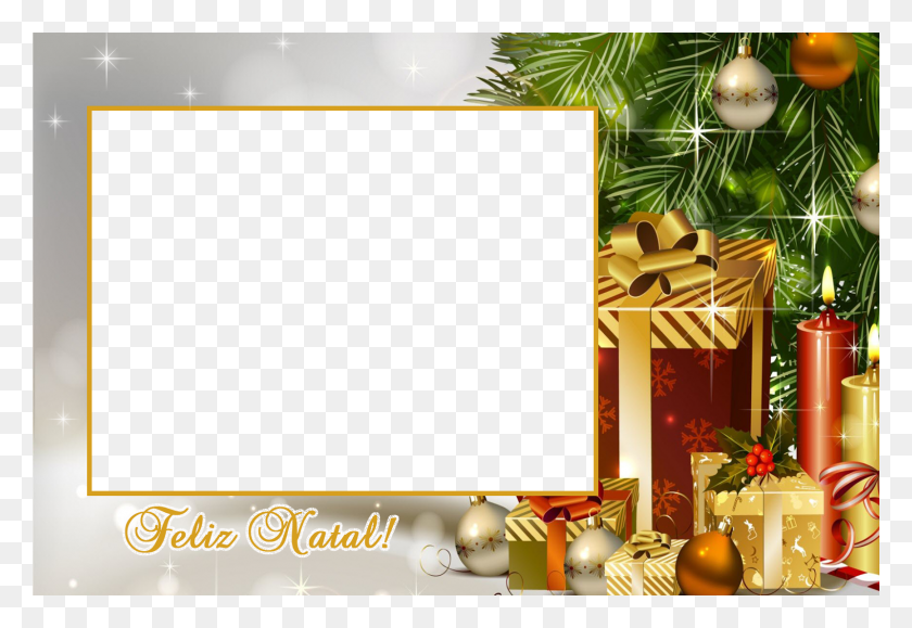 1600x1066 Moldura Para Foto Carto De Natal Em Merry Christmas Images, Plant, Tree, Lighting HD PNG Download