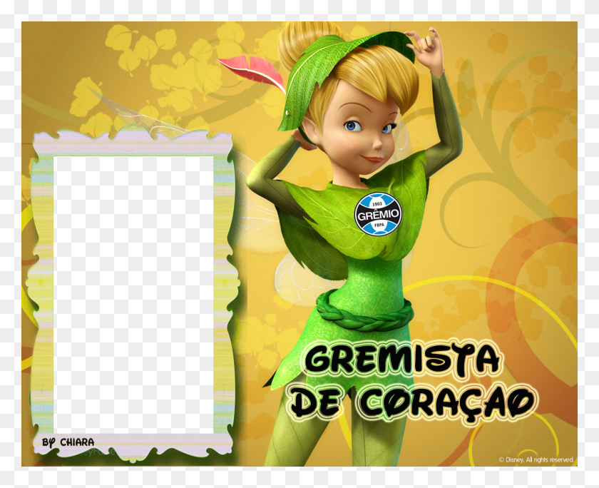 1280x1024 Molduras Infantis Famosas Sininho Moraguinho Cinderela El Abrazo De Un Hijo No Tiene Precio, Green, Elf, Poster HD PNG Download