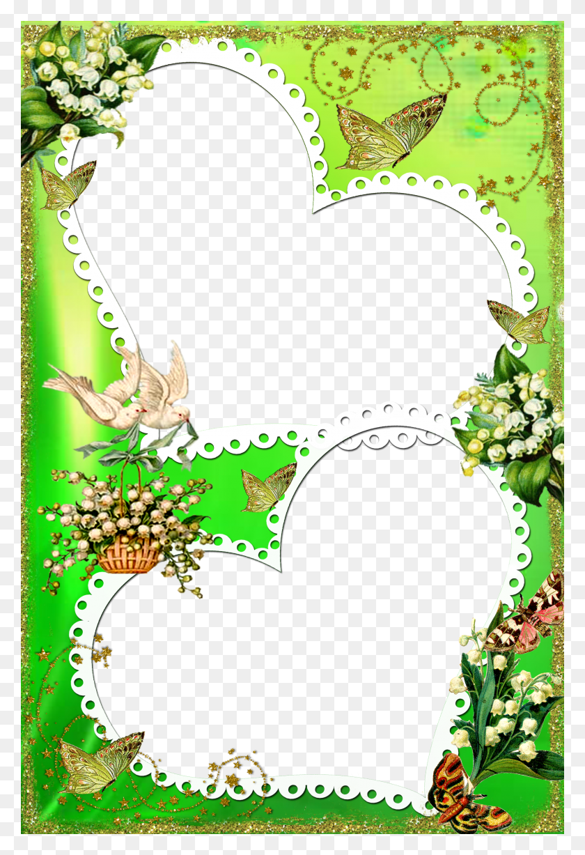 2042x3056 Molduras Para Fotos Amor Lily Of The Valley Clipart HD PNG Download