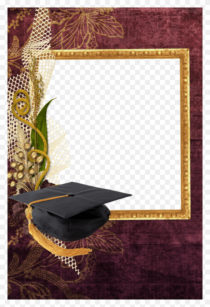 1066x1600 Molduras Para Fotos Formatura Gratis Resume Arte E, Graduation, Text, Rug HD PNG Download