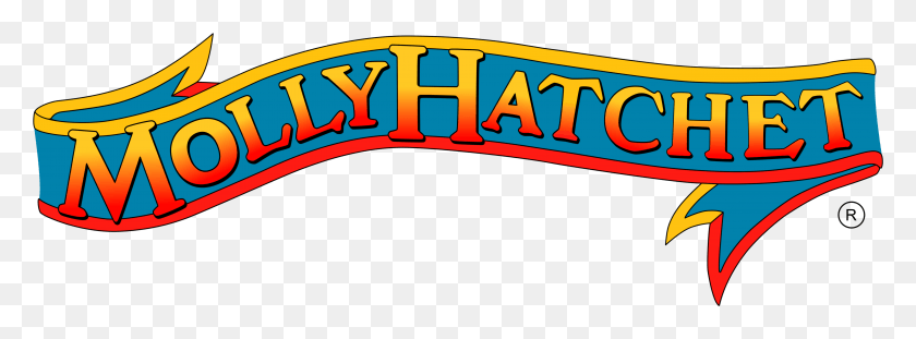 5917x1910 Descargar Png Molly Hatchet Banner Transparente Molly Hatchet Band Logo, Texto, Número, Símbolo Hd Png