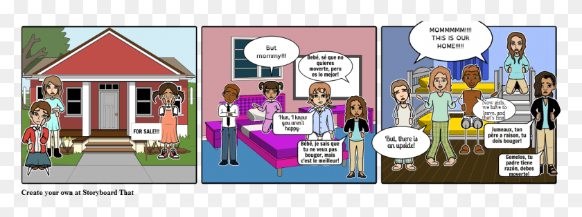 1154x377 Mom And Dad Sold The House Cartoon, Comics, Book, Person HD PNG Download