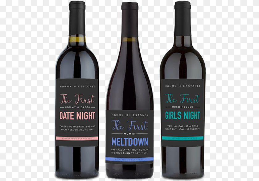Mom Birthday Personalized Gift Wine, Alcohol, Beverage, Bottle, Liquor PNG