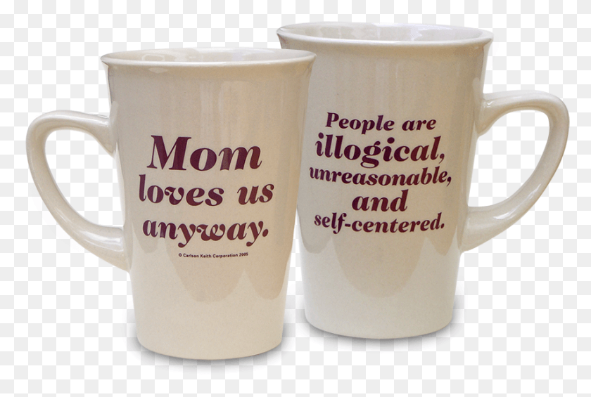 856x555 Mom Loves Us Anyway Ceramic Mug Mug, Coffee Cup, Cup, Milk HD PNG Download