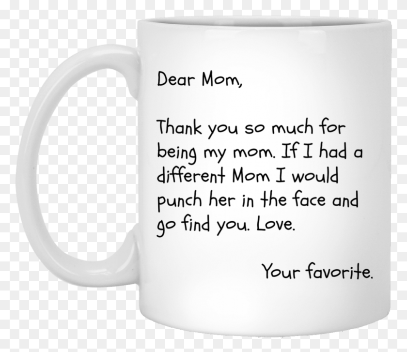 1009x864 Mom Thank You Beer Stein, Coffee Cup, Cup, Text HD PNG Download