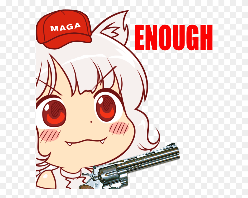 600x610 Momiji Enough Awoo Trump, Weapon, Weaponry, Book HD PNG Download