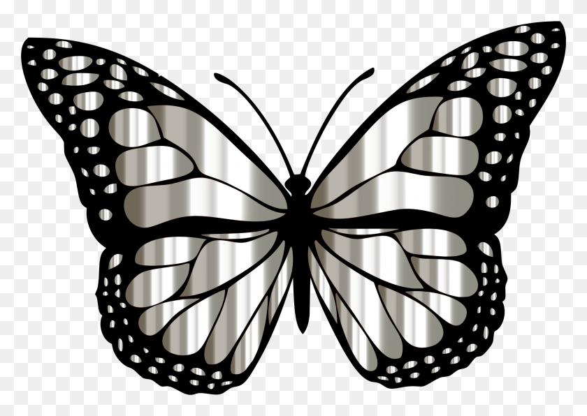 2310x1590 La Mariposa Monarca Png Dibujo Con Color, Patrón, Lámpara, Lámpara Hd Png
