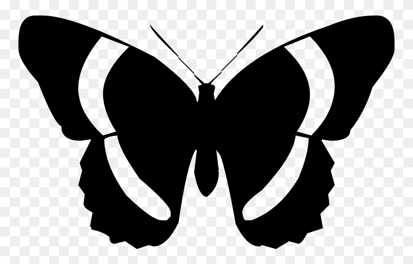 767x476 Monarch Butterfly Clipart White Background Butterfly, Gray, World Of Warcraft HD PNG Download