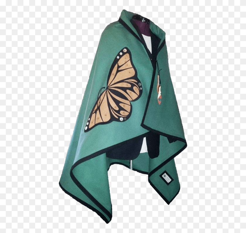 441x735 Monarch Cloak Skipper Butterfly, Clothing, Apparel, Fashion Descargar Hd Png