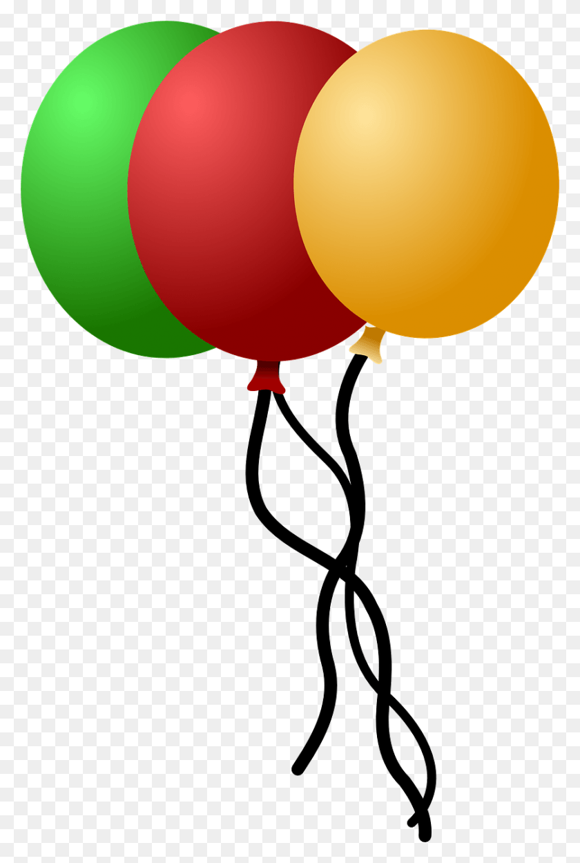 839x1280 Monday February 06 Red Green And Yellow Balloons, Balloon, Ball HD PNG Download