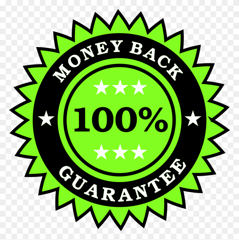 1249x1253 Money Back Guarantee Money Back Guarantee, Label, Text, Symbol HD PNG Download