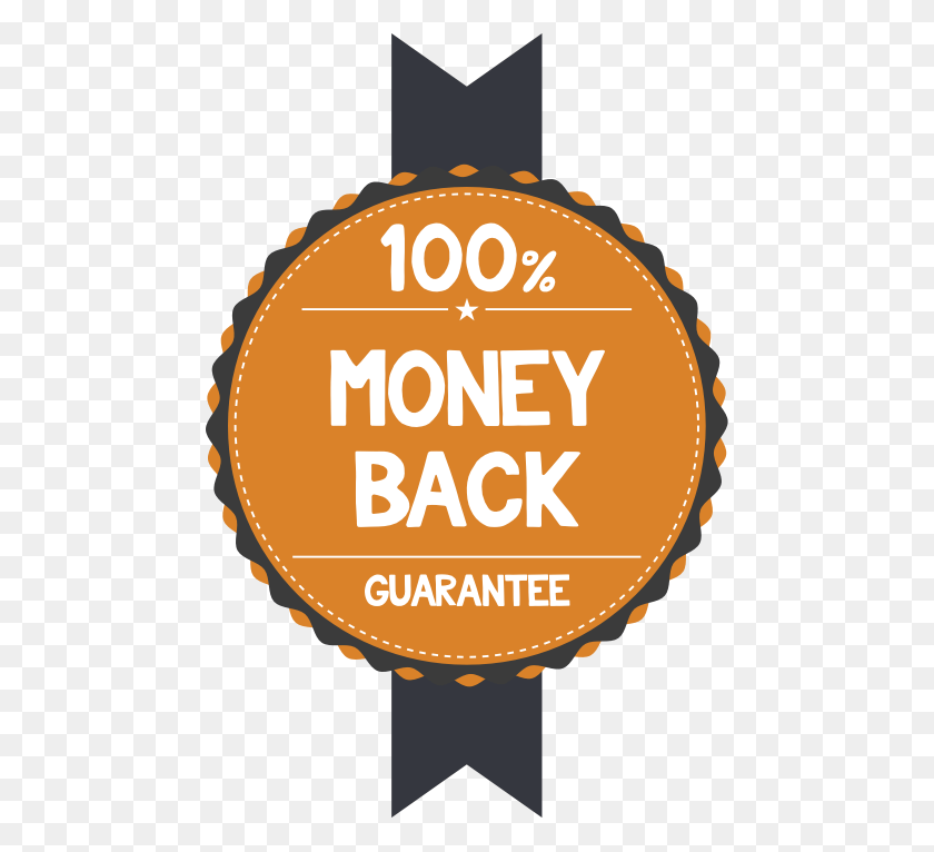 470x706 Money Back Guarantee Money Back Guarantee Food, Label, Text, Outdoors HD PNG Download