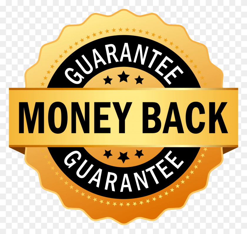 3677x3481 Money Back Guarantee Money Back Guarantee Logo, Label, Text, Symbol HD PNG Download