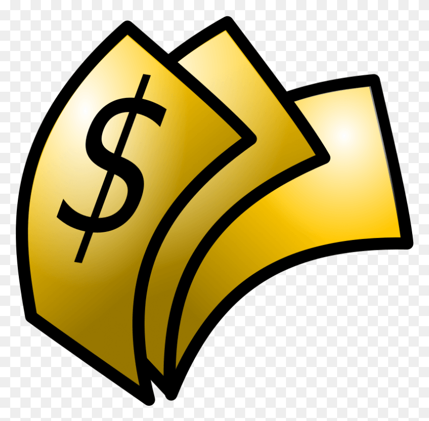 789x775 Money Bag Banknote Monopoly Money Dollar Money Clip Art, Number, Symbol, Text HD PNG Download