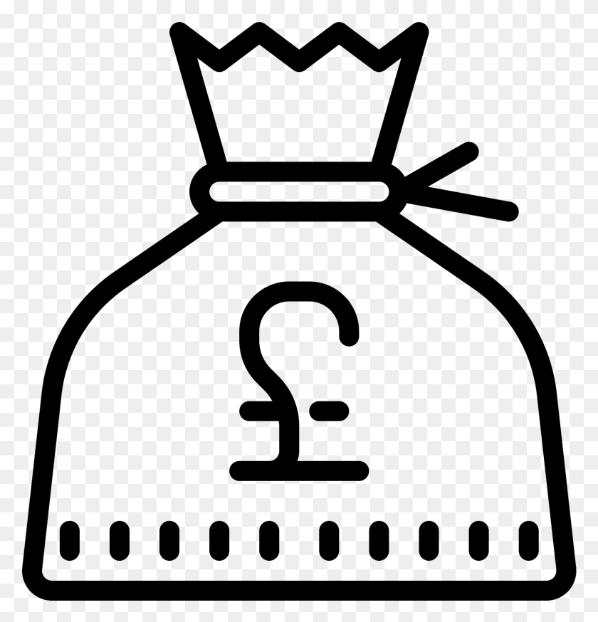 1391x1452 Money Bag Icon Icon, Gray, World Of Warcraft HD PNG Download
