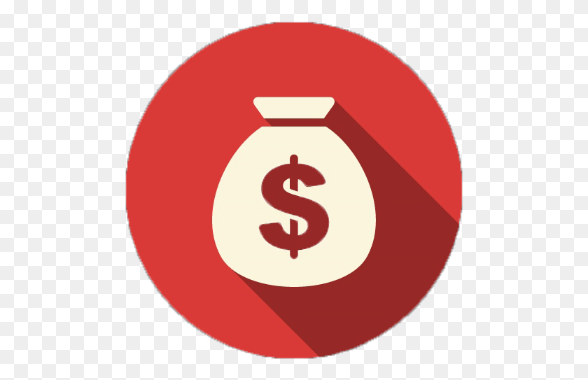483x483 Money Bag Icon Transparent Background Money Logo, Number, Symbol, Text HD PNG Download