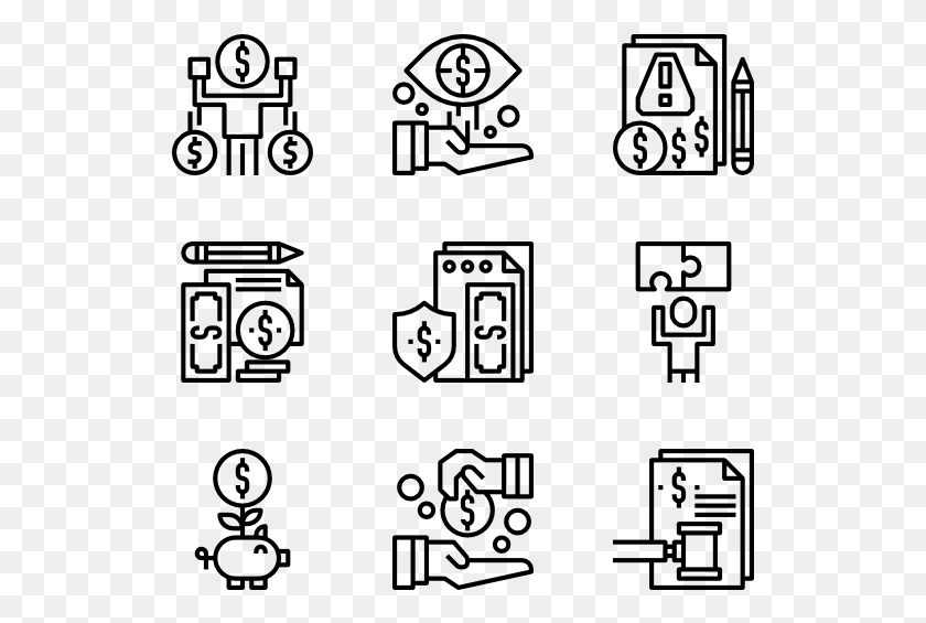 529x505 Money Bag Icons Free Finance Museum Icons, Gray, World Of Warcraft HD PNG Download