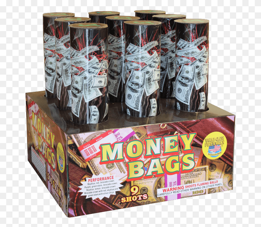 677x670 Money Bags Money, Bottle, Alcohol, Beverage HD PNG Download