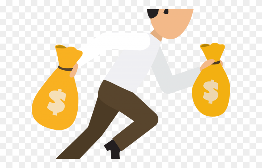 640x480 Money Clipart Business Man With Money Bag, Plant, Food, Clothing HD PNG Download