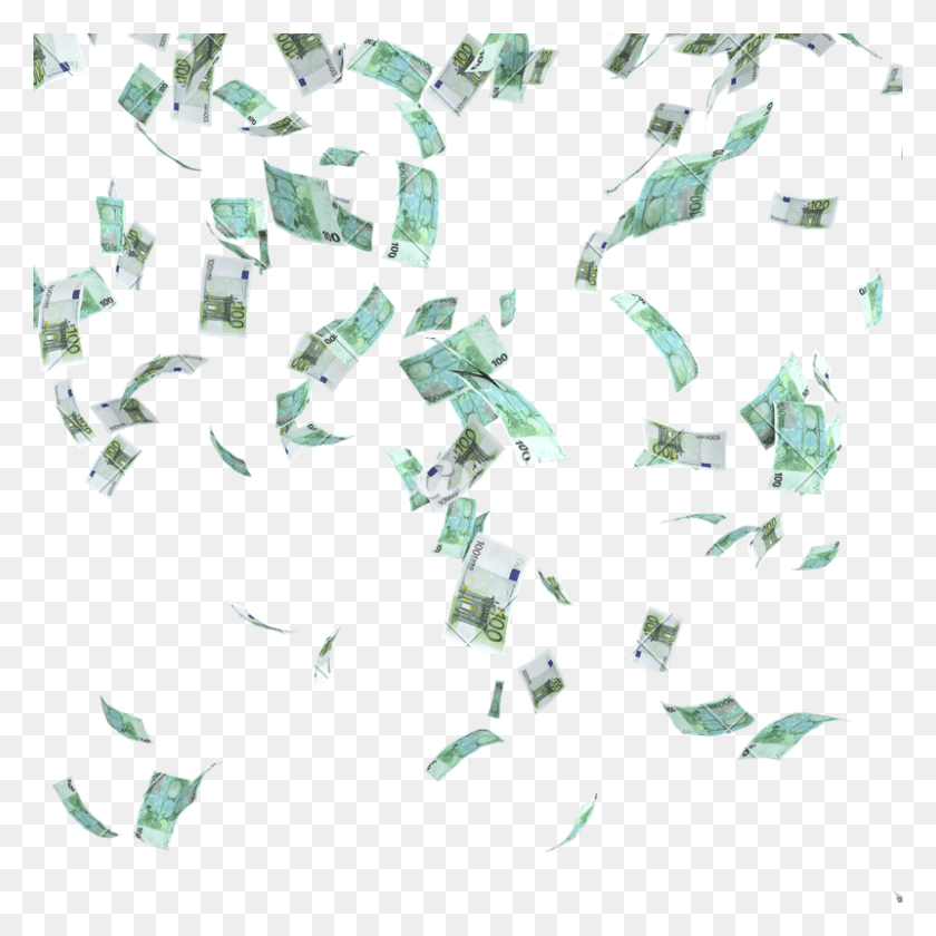 800x800 Money Falling From The Sky Money, Recycling Symbol, Symbol, Diagram HD PNG Download
