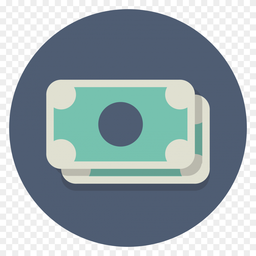 2000x2000 Money Icon Circle Chest, Label, Text, Hole HD PNG Download