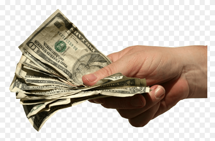 1218x769 Money Photo Money In Hand, Person, Human, Dollar HD PNG Download