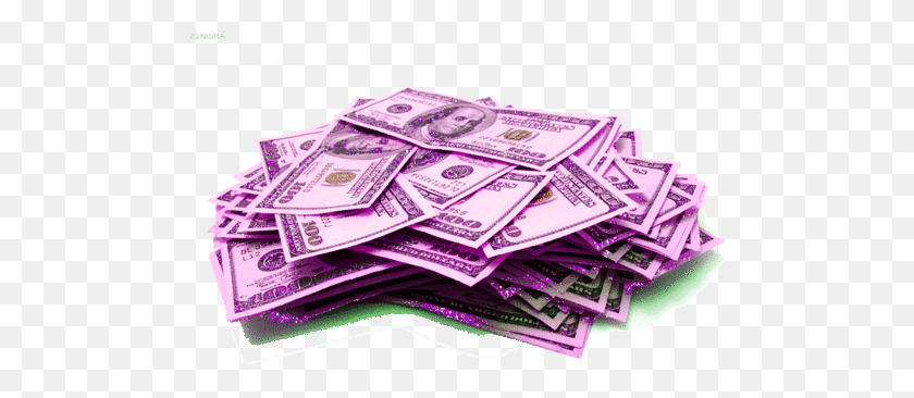 494x306 Money Racks Bills Cash Pink Tumblr Asthetic Aesthetic Gif Money, Dollar, Wallet, Accessories HD PNG Download
