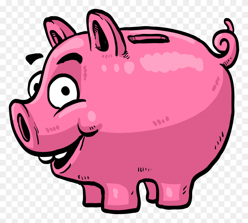 2085x1856 Money Saving Piggy Bank Clip Art Piggy Bank Clipart HD PNG Download