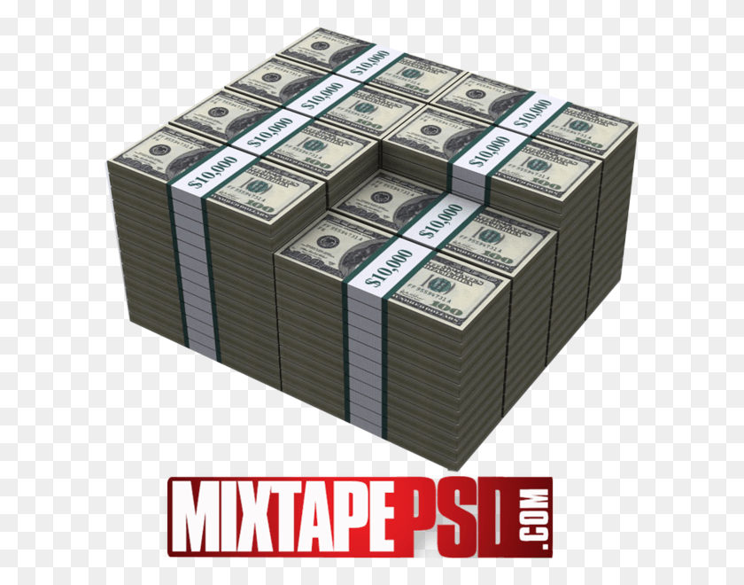 603x600 Money Stacks 4, Box, Dollar HD PNG Download