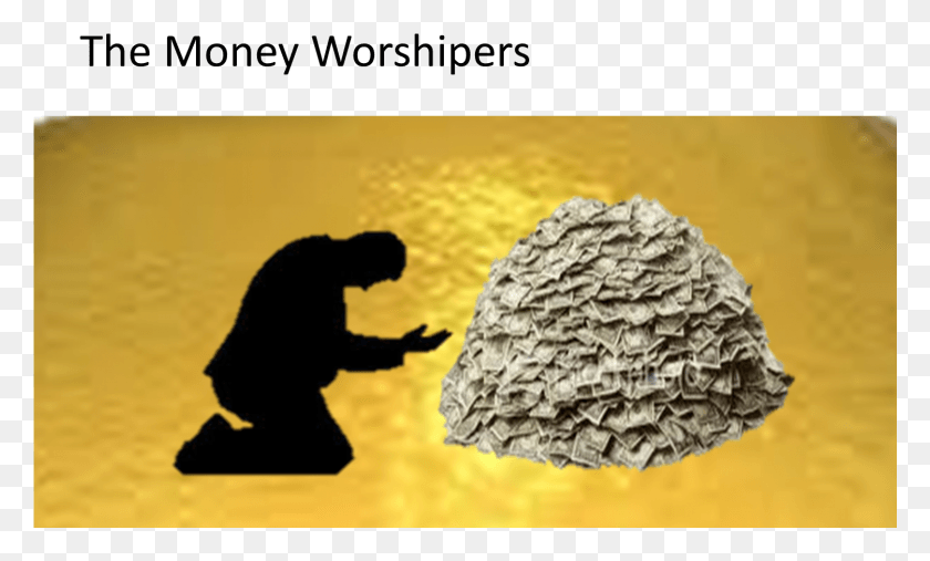 1501x861 Money Worshiper Shadow, Person, Human, Kneeling HD PNG Download