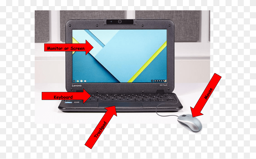 620x461 Monitor Drawing Computer Part Netbook, Electronics, Pc, Laptop HD PNG Download