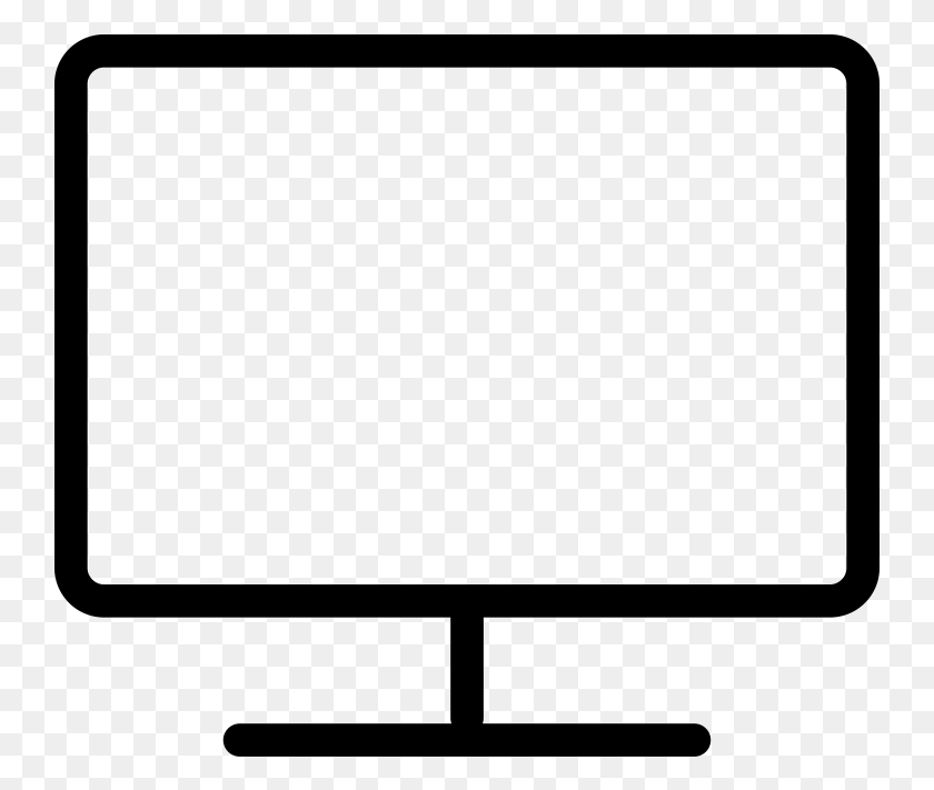 743x651 Monitor Line Icon Monitor Icon Transparent Background, Gray, World Of Warcraft HD PNG Download