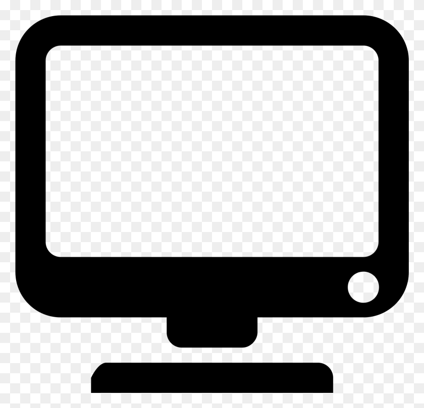 1577x1516 Monitor Transparent Image My Computer Icon Black, Gray, World Of Warcraft HD PNG Download