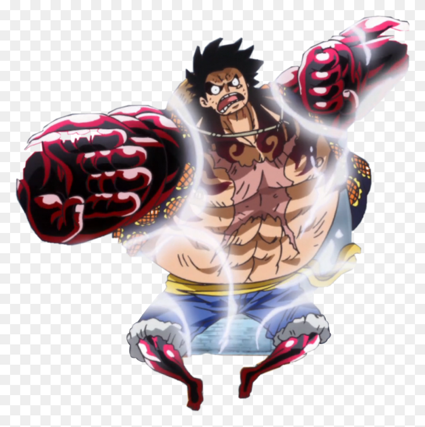967x971 Monkey D Luffy Gear 4th Gear Fourth, Hand, Person, Human HD PNG Download