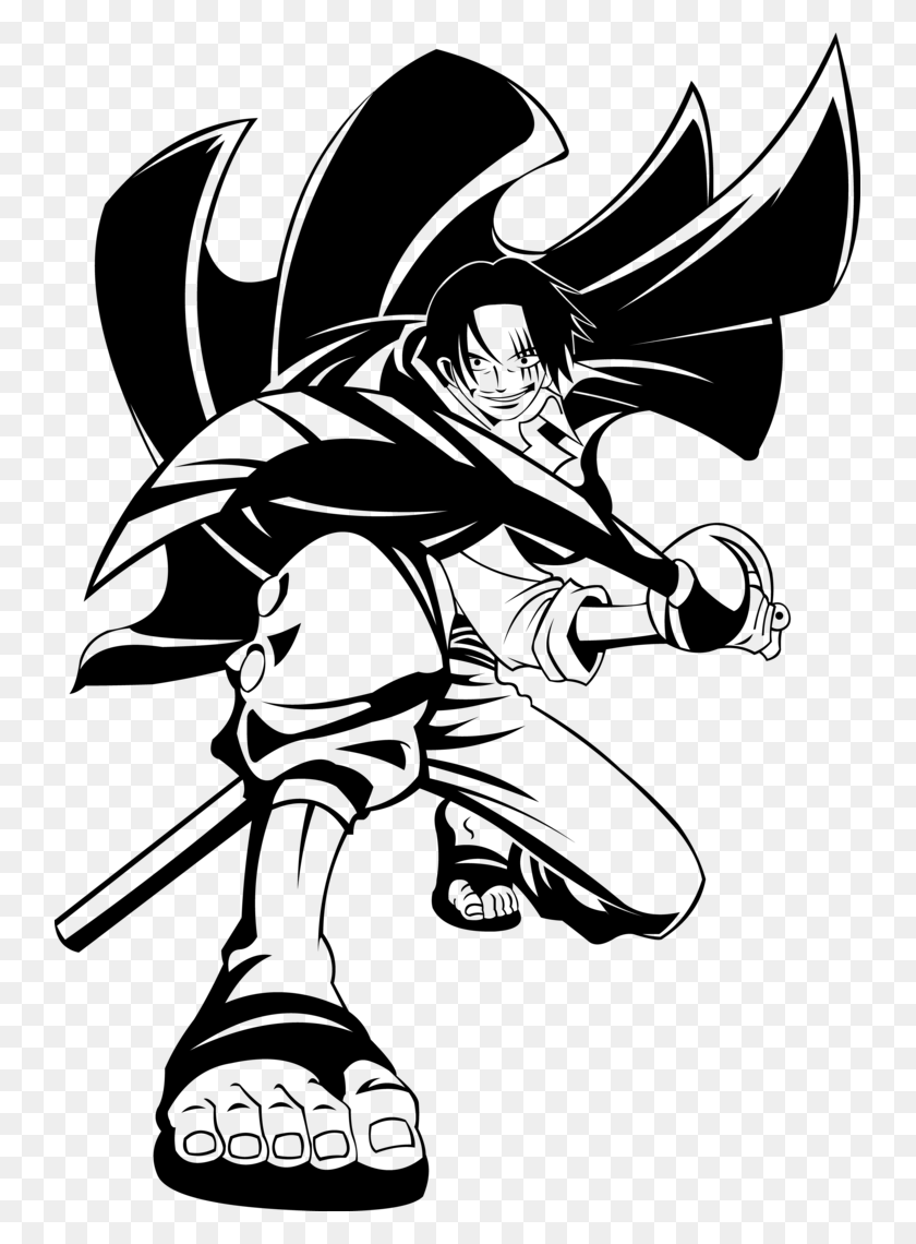 739x1080 Monkey D Luffy One Piece Vector, Gray, World Of Warcraft HD PNG Download