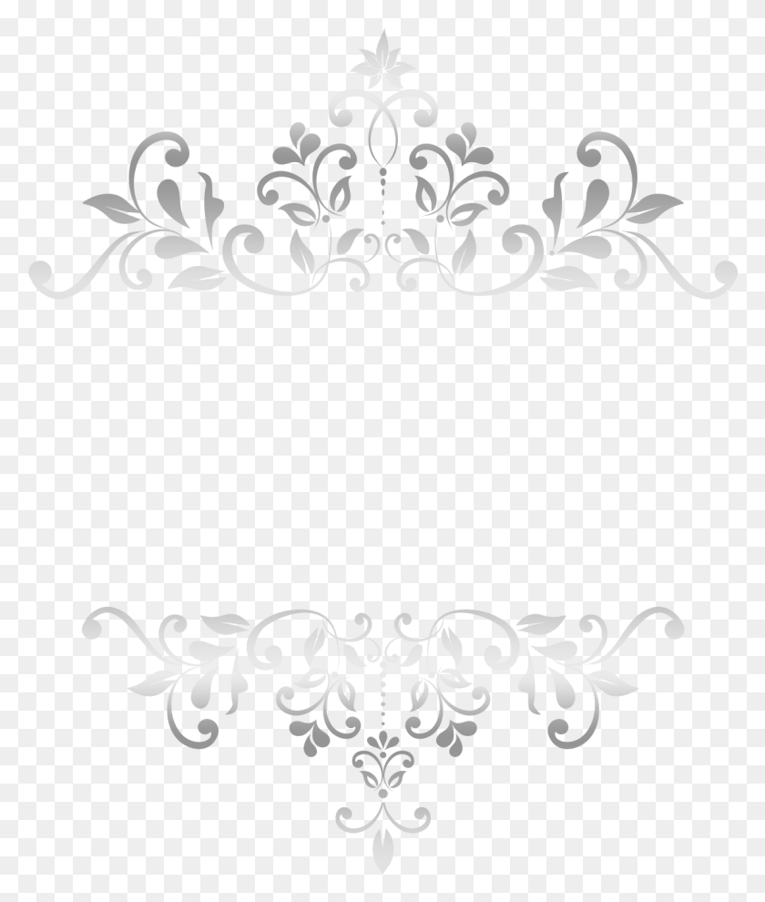 1148x1370 Descargar Png Monocromo, Gráficos, Diseño Floral Hd Png