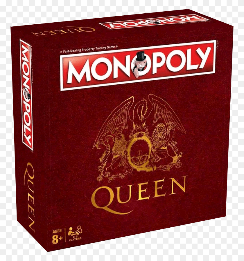 769x840 Monopoly Queen Edition Winning Moves Monopoly, Book, Text, Passport HD PNG Download