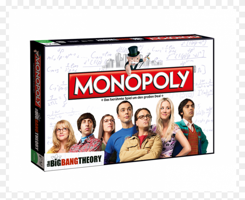 989x795 Monopoly The Big Bang Theory Big Bang Theory Juego, Persona, Humano, Etiqueta Hd Png