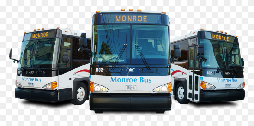 872x398 Descargar Png Monroe Bus A New York Bus Charter Bus Group, Vehículo, Transporte, Van Hd Png
