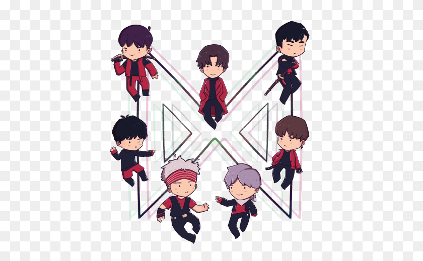 405x459 Monsta X Camisetas, Person, Human, People HD PNG Download