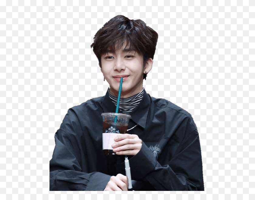 514x600 Monsta X Hyungwon, Person, Human, Juice HD PNG Download
