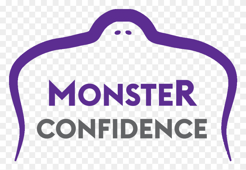 870x582 Monster Career Confidence Monster Confidence Logo, Text, Word, Symbol HD PNG Download