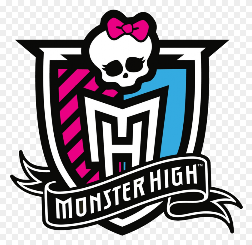 827x802 Monster High Em Monster High Logo, Armadura, Símbolo, Emblema Hd Png