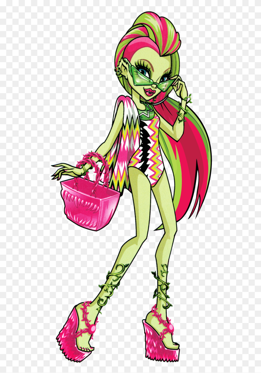 527x1141 Monster High Images Venus Wallpaper And Background Monster High Beach Venus, Person, Human HD PNG Download